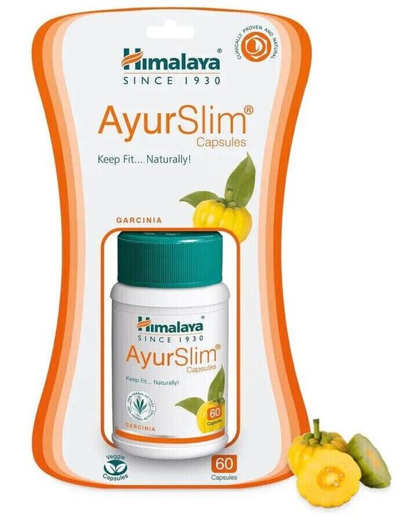 Himalaya AyurSlim – Natural Weight Loss Supplement | 60 Capsules for Healthy Weight Management