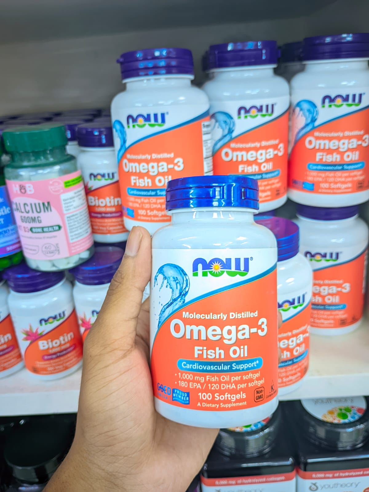 NOW Foods Omega-3 Fish Oil 1000 mg