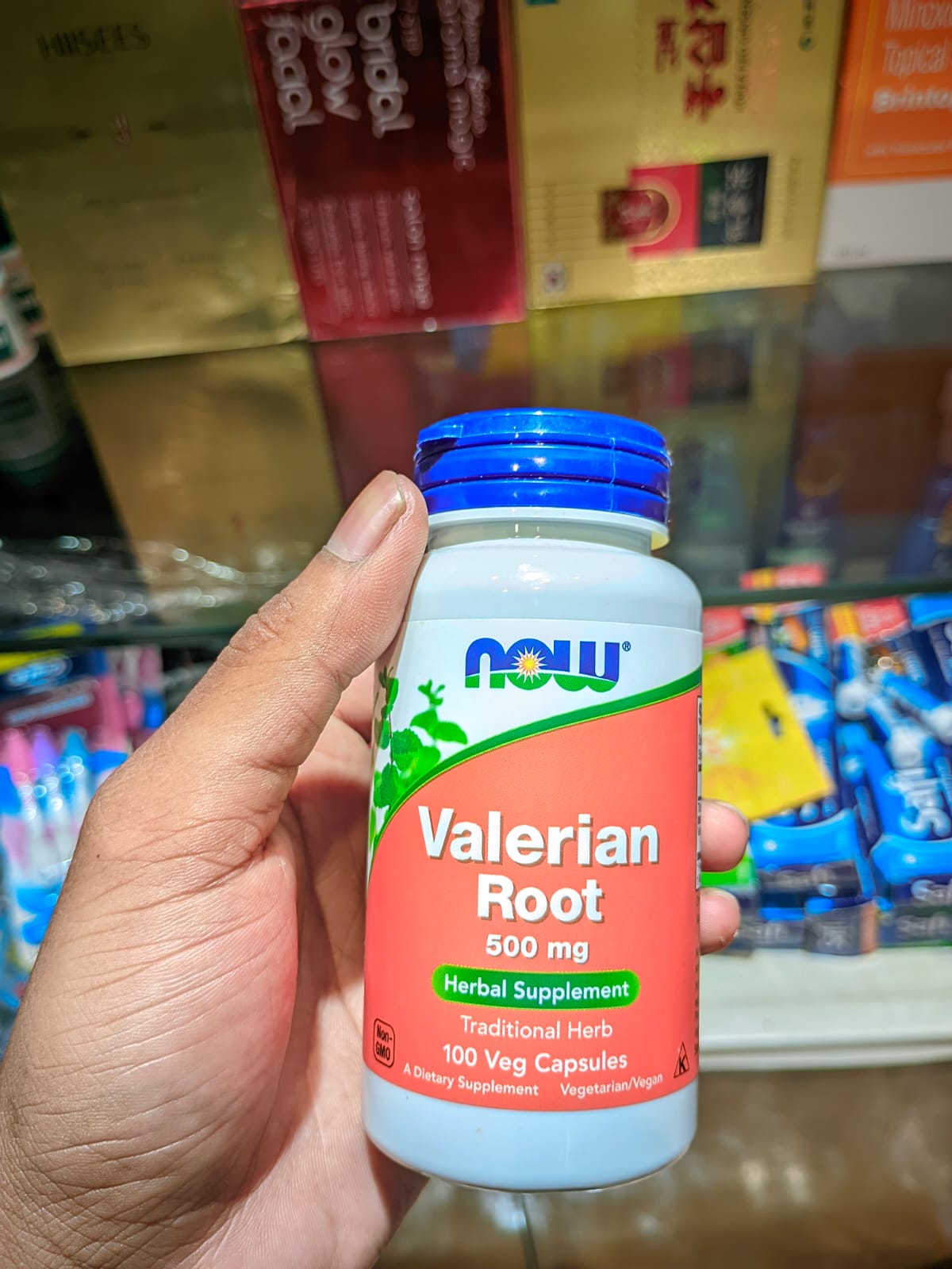 NOW Supplements, Valerian Root (Valeriana officinalis) 500 mg