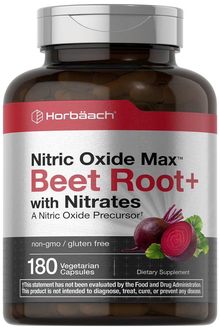 Horbäach Nitric Oxide Beet Root Capsules and Precursor