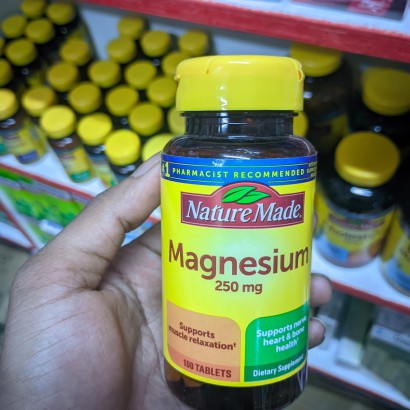 Nature Made Magnesium 250mg 100 tablates