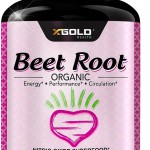 Organic Beet Root Powder 1350mg 200 Veggie caps Made in USA