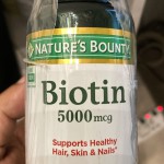 Nature's Bounty Biotin Quick Dissolve Tablets, 5000 mcg, 60 pcs