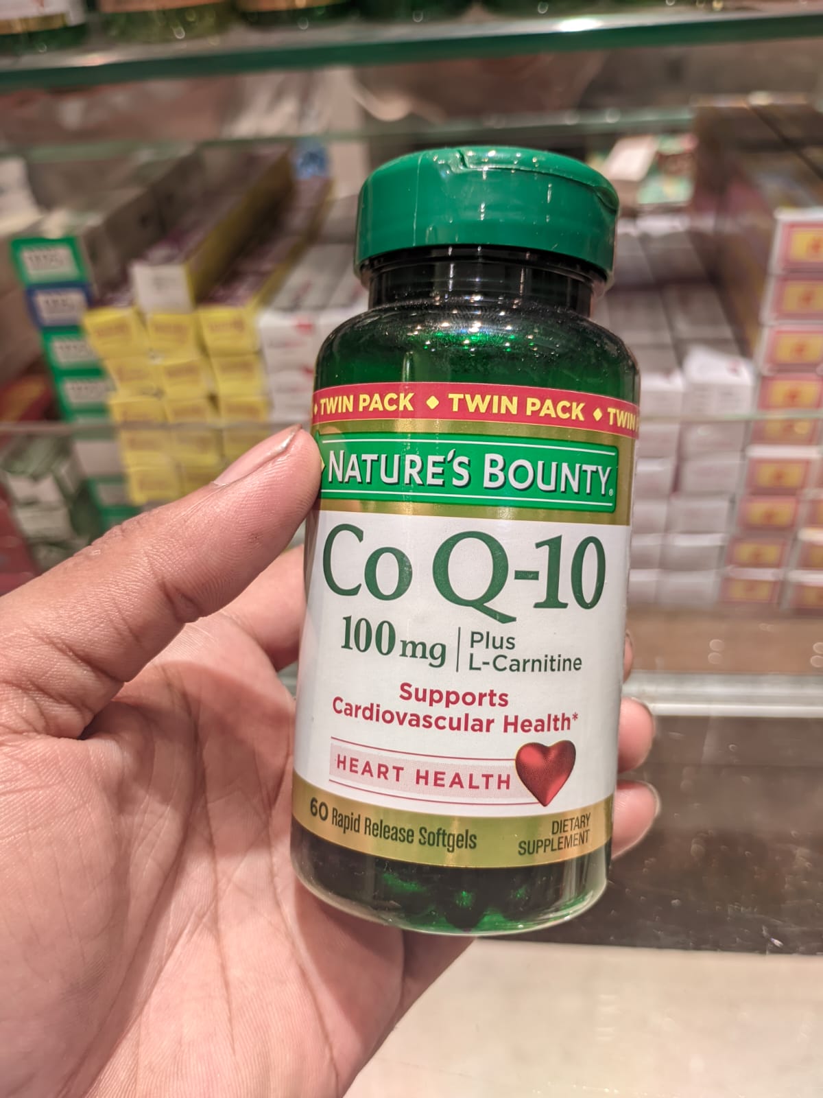 Nature's Bounty coq10 in bangladesh-coq10 100mg