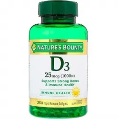 Nature's Bounty D3 Vitamin Supplement