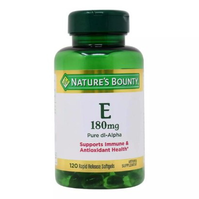 Nature's Bounty, Vitamin E Capsule Price-Vitamin E Tablets 180 mg