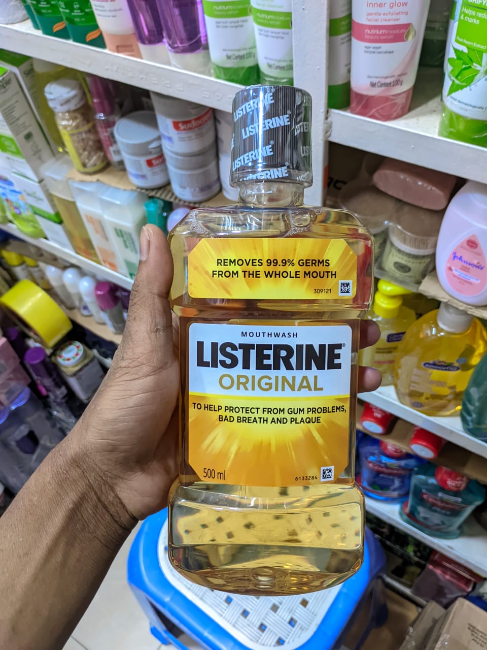 Listerine The Vert Protection Mouthwash 500 ml