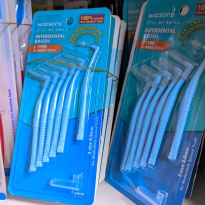 Watsons L Type Interdental Brush 6pcs.